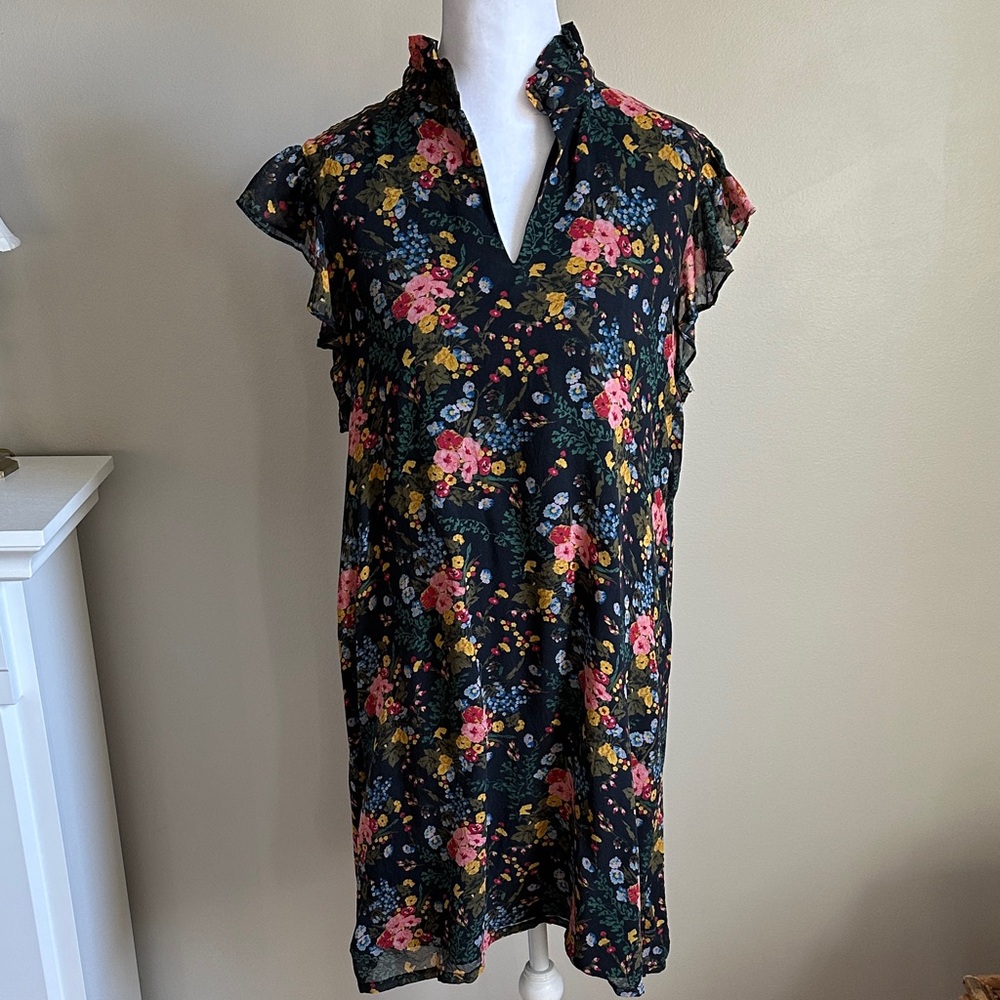 NWOT Madewell 100% Silk Shift Dress, Sz 6